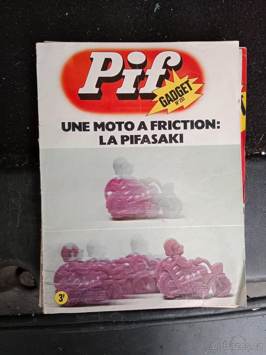 Francouzský komiks PIF - 3