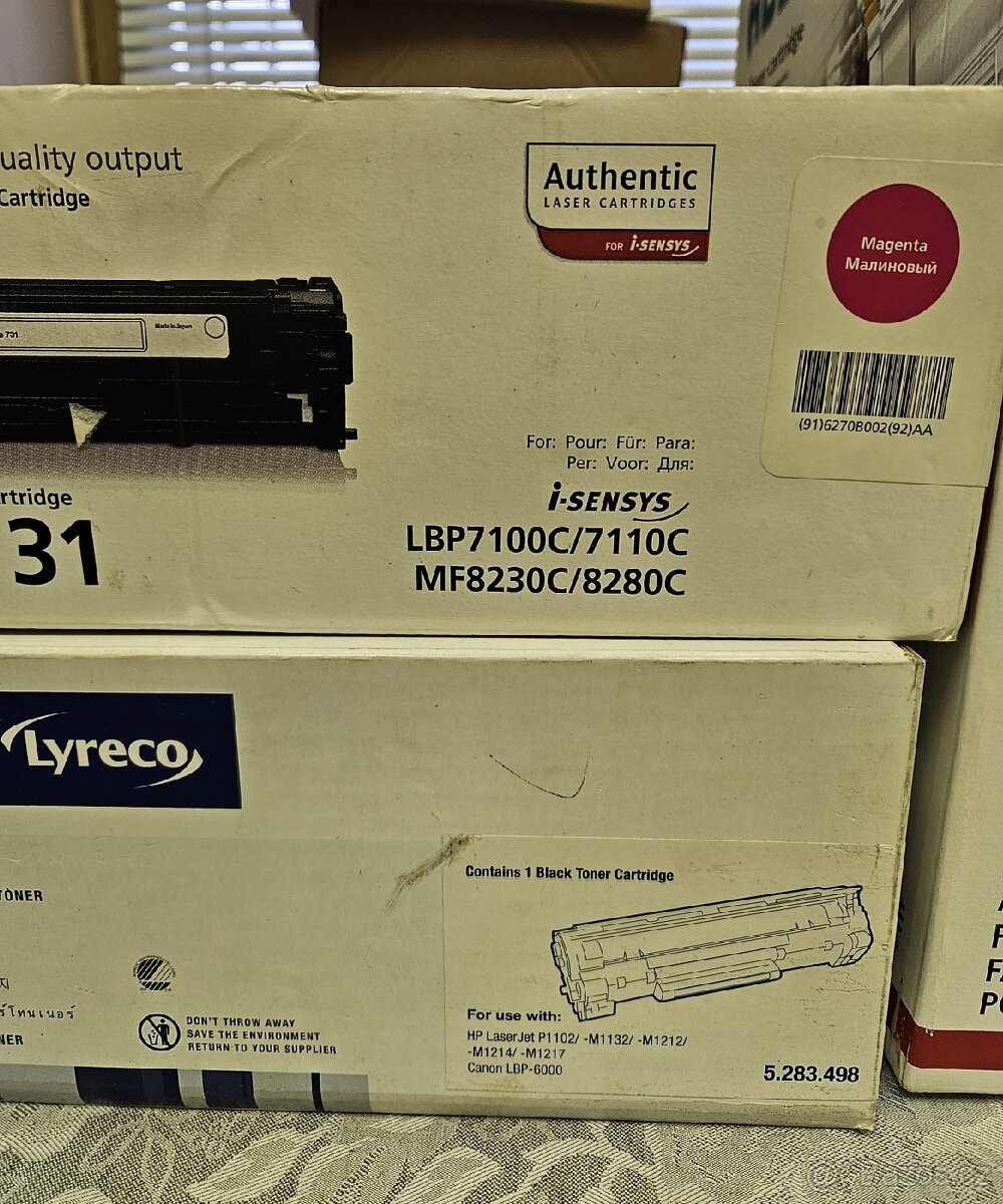 Nepoužité tonery do tiskáren - 3