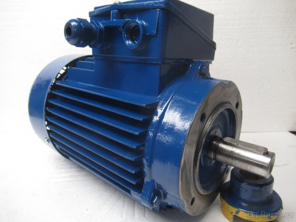 Přírubový elektromotor 400V.1,5kw.1420ot.nejen na DARLING. - 3