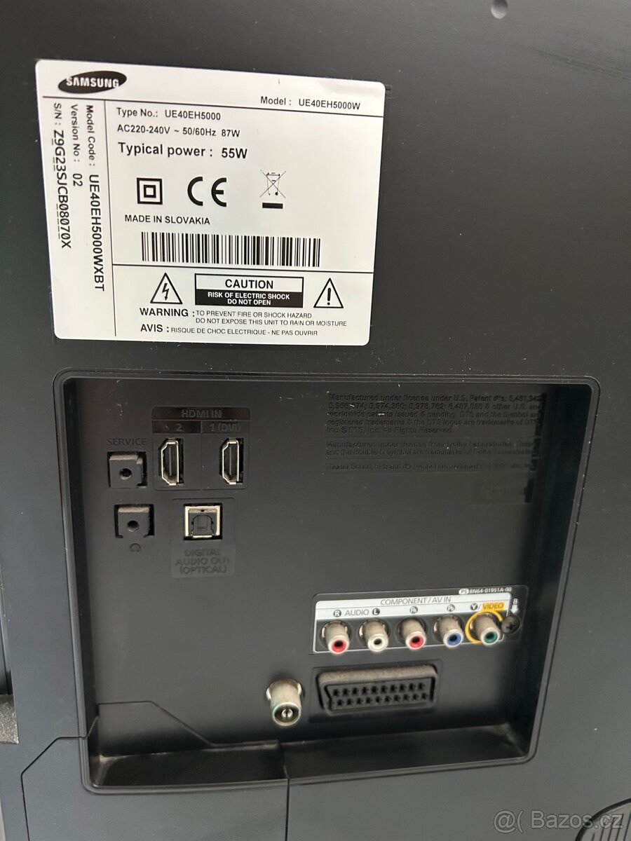 Televize Samsung UE40EH5000W - 3