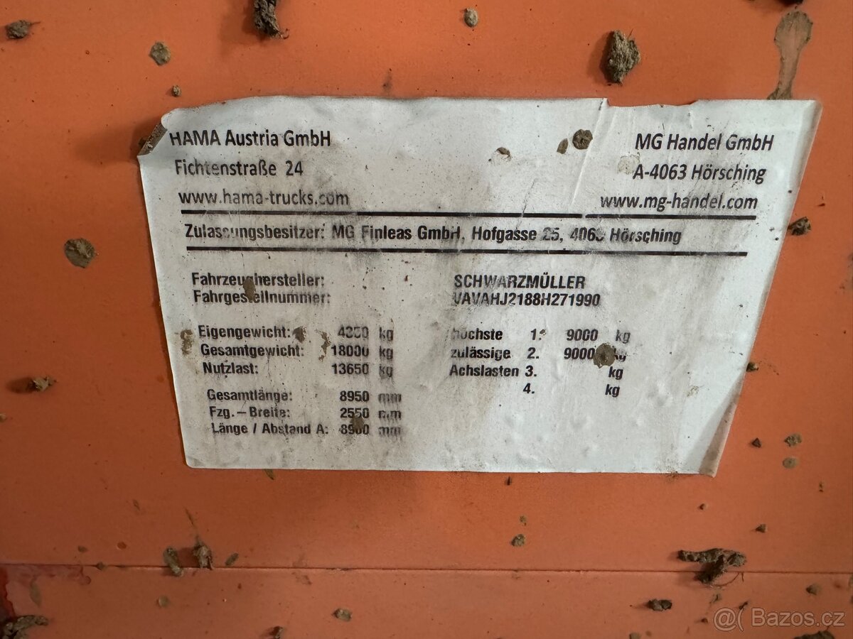 Přívěs plato SCHWARZMULLER - 3