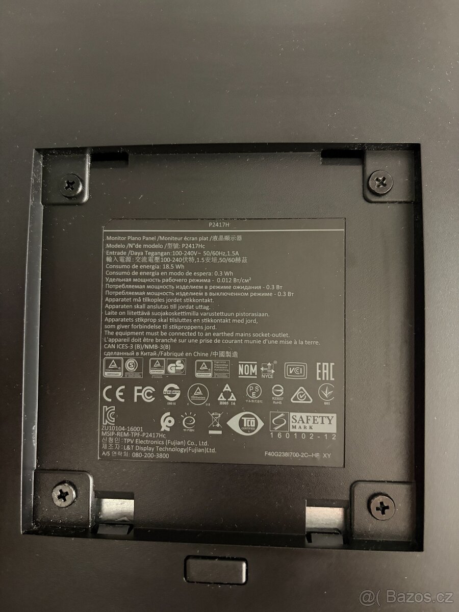 Monitor 23.8" Dell P2417H - 3