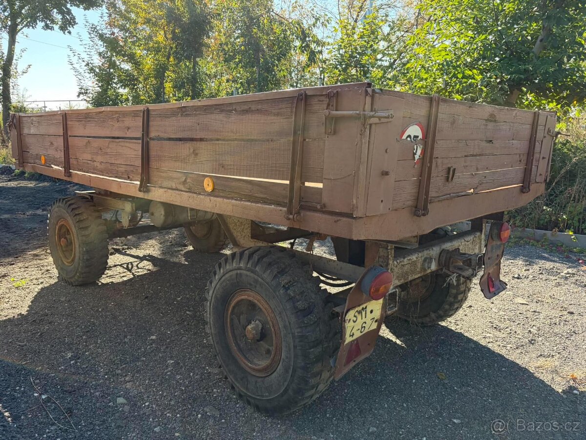 VLEK ZA TRAKTOR, SKLOPNÝ - 3