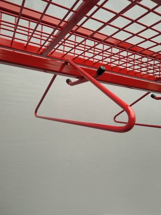 Mobilní stojan pro hasiče / Regál do hasičské šatny - 3