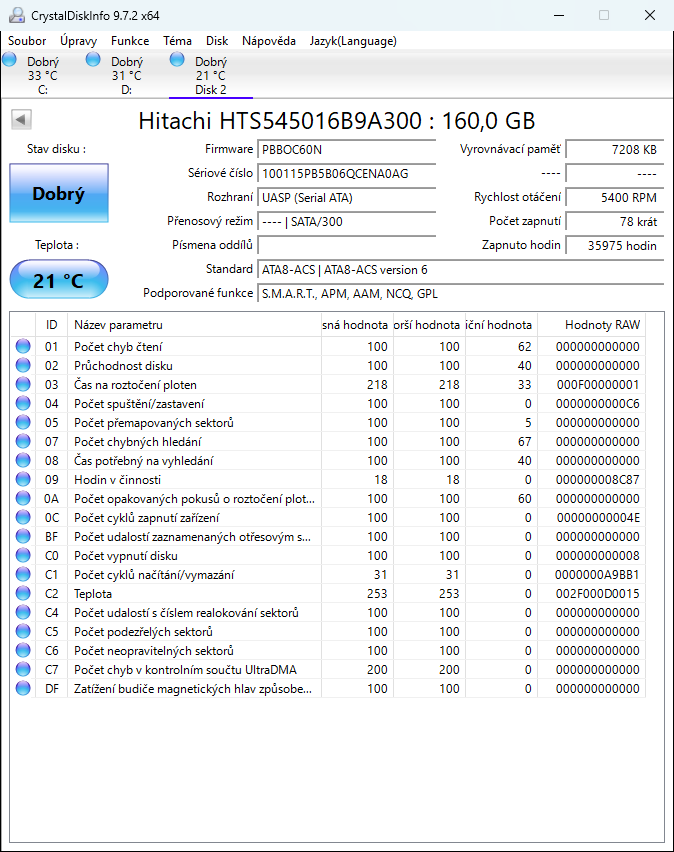 3,5" HDD WD Blue (WD5000AZLX) 500GB - 3