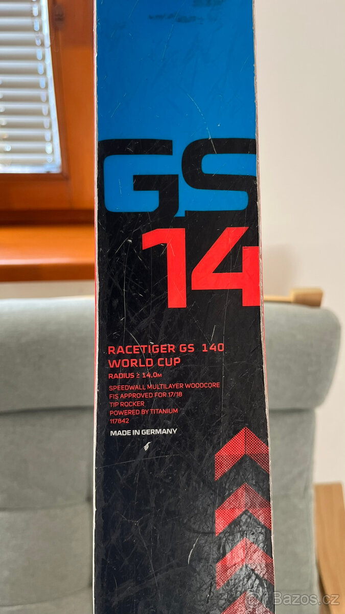 Dětské závodní lyže Völkl Racetiger GS WC 140 cm - 3