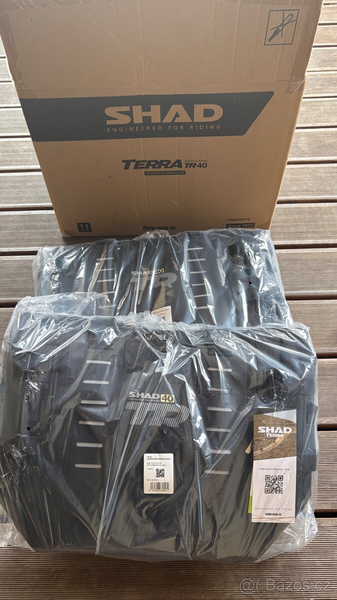 Enduro cestovní brašny Shad TR40+ držáky na motorku - 3