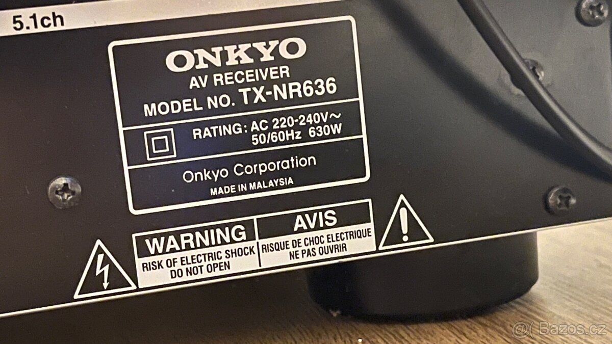 ONKYO TX-NR636 černá, AV receiver - 3