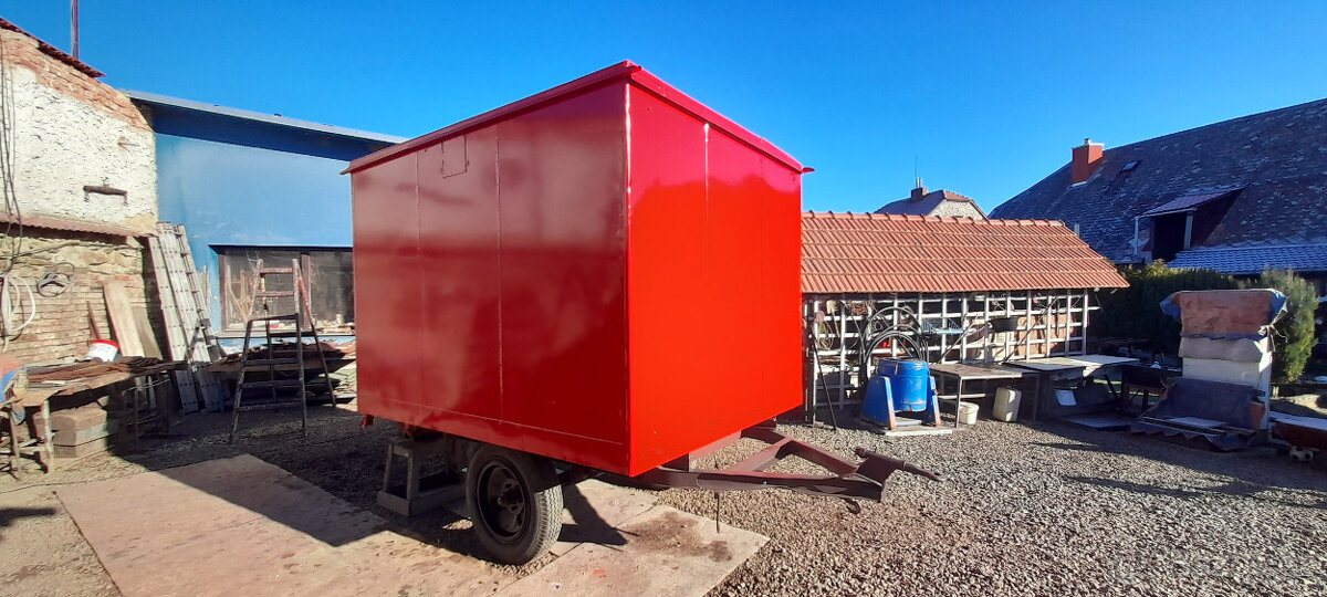 Prodám Maringotku Jednoosá po Opravě - 3