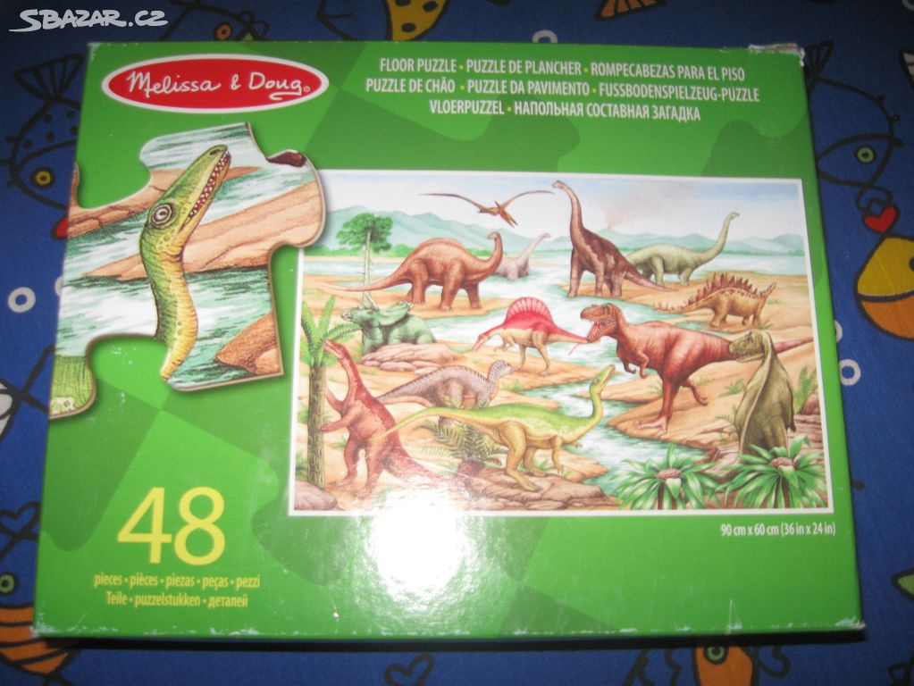 puzzle dinosauři - 3