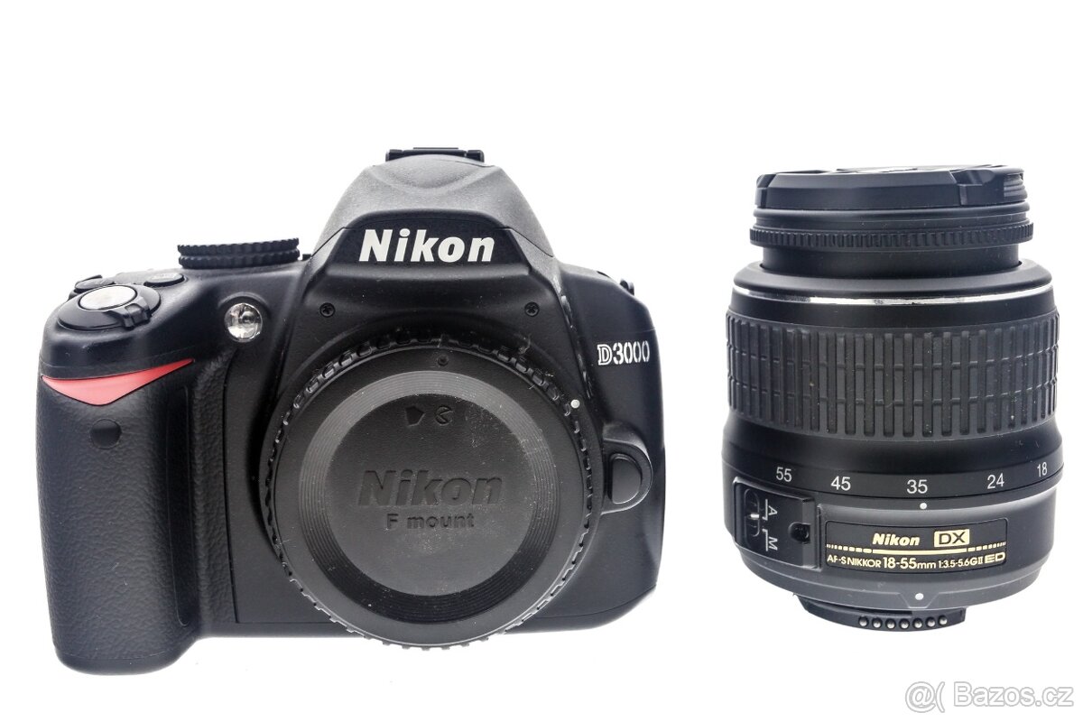 Zrcadlovka Nikon D3000 + 18-55mm - 3