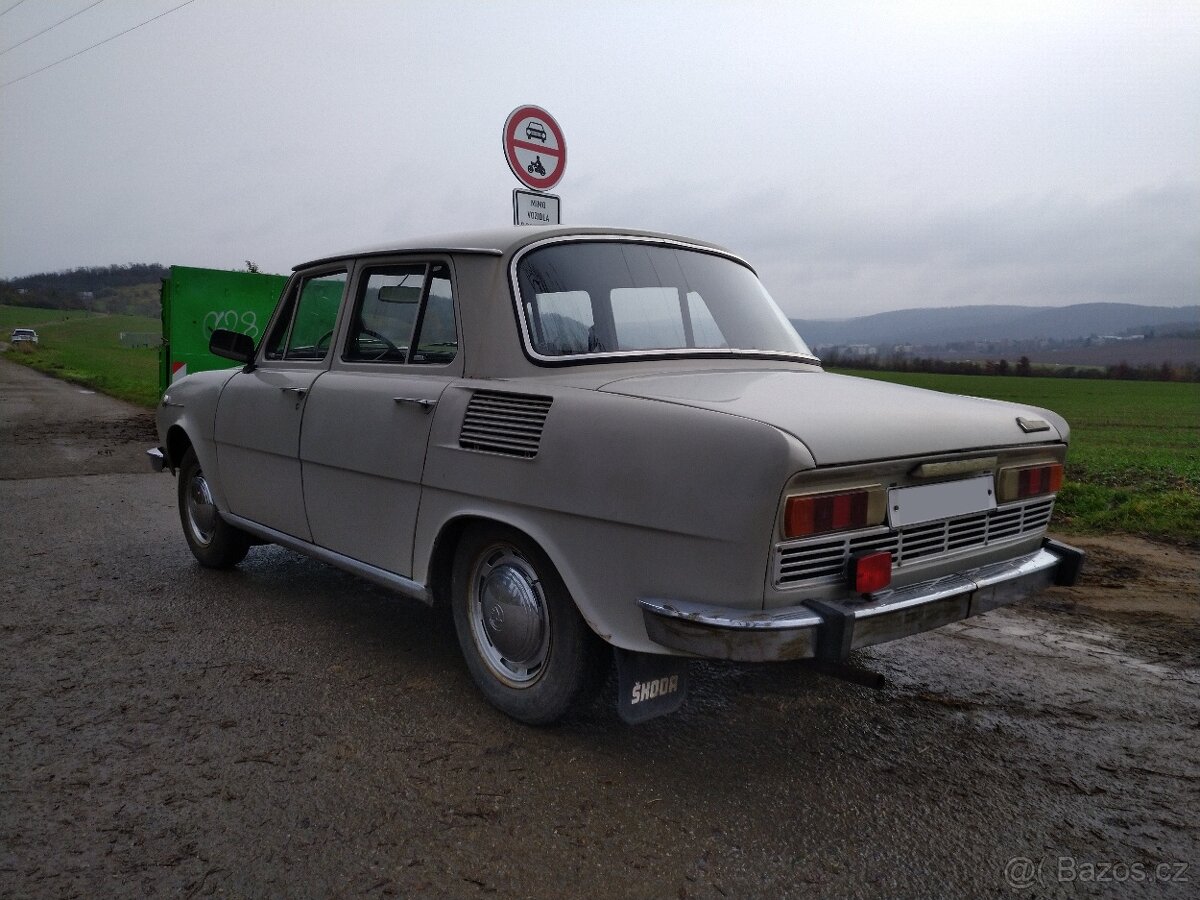 Škoda 110 L prvomodel, rok 1970 - 3