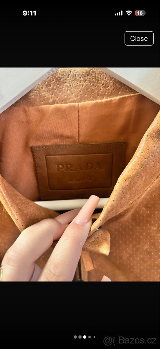 Prada kožená bunda - 3