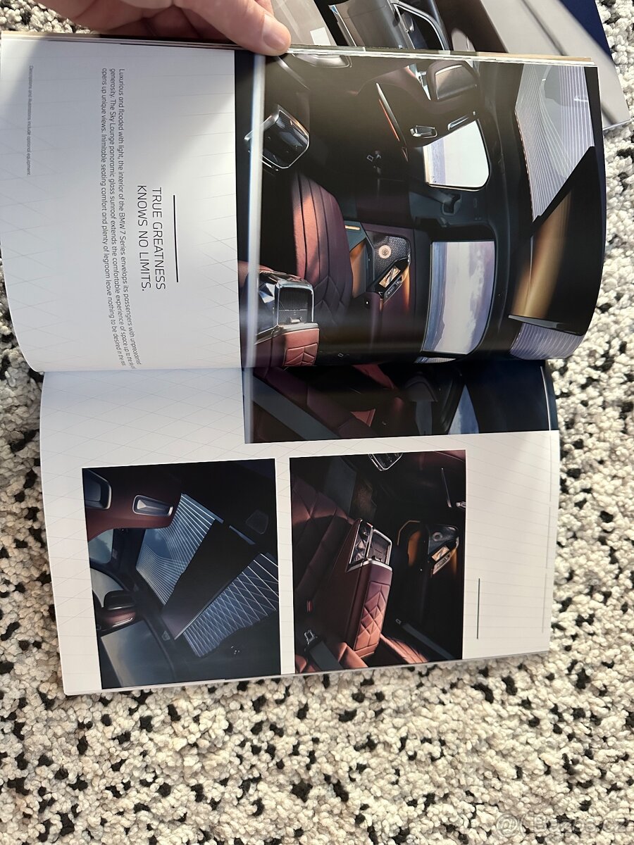 Prodám prospekt BMW 7 - 3