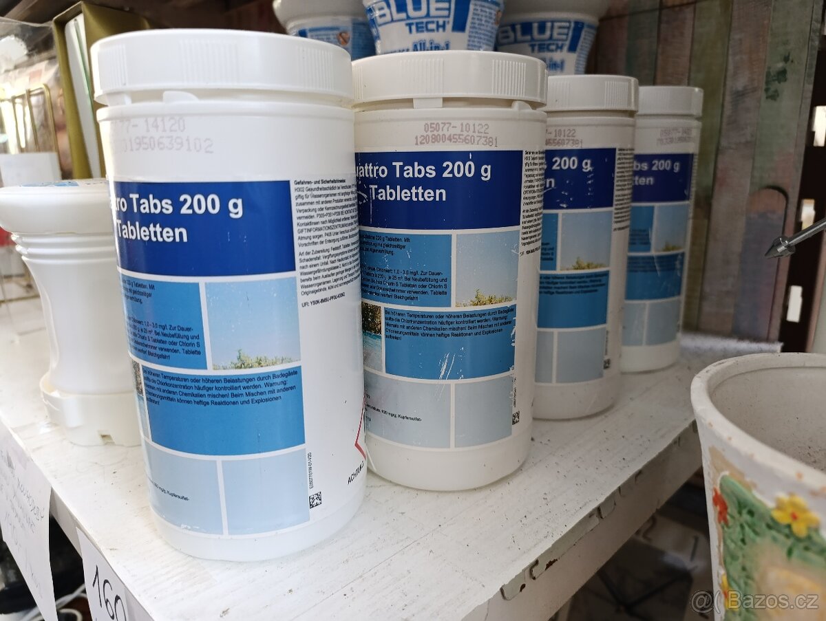 Multifunkční tablety do bazénu. - 3