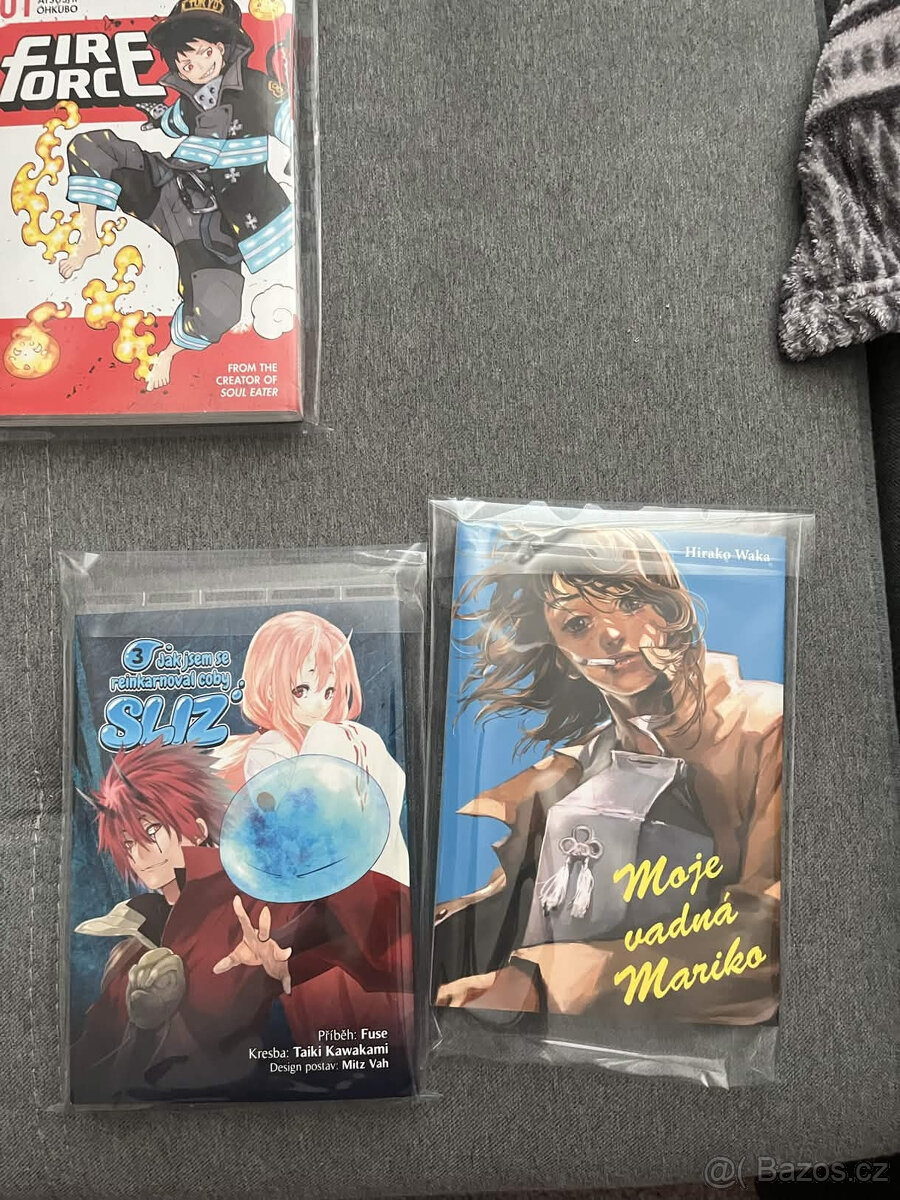 Prodám mix mang a light novelů - 3