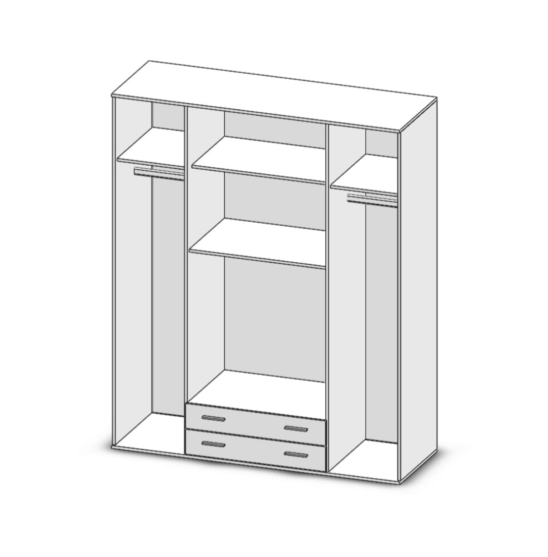 Šatní skříň - 3