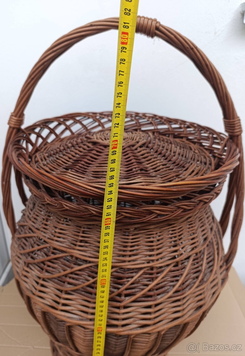 Velký proutěný koš - 3