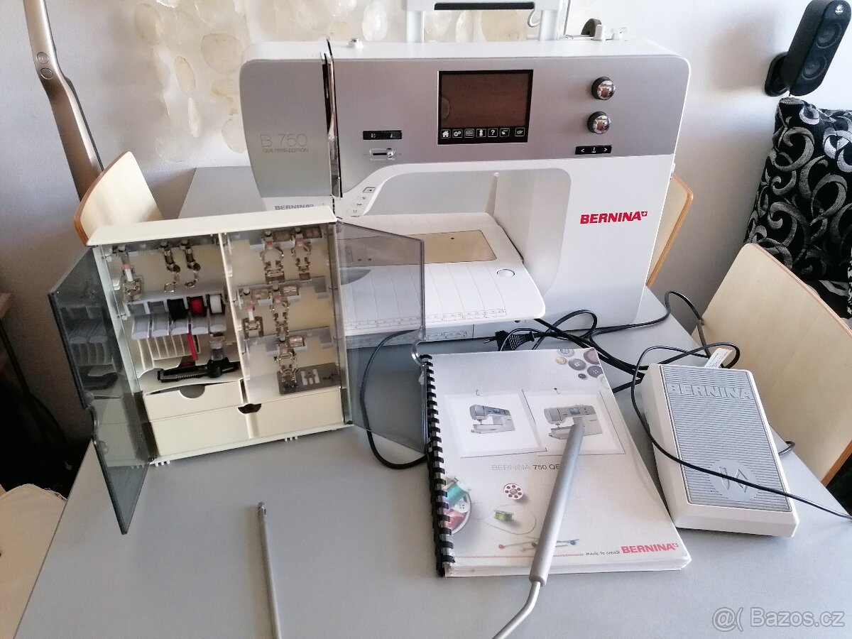Šicí a vyšívací stroj Bernina 750qe - 3