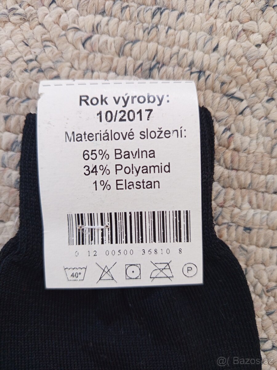 Ponožky černé 2003 AČR - 3