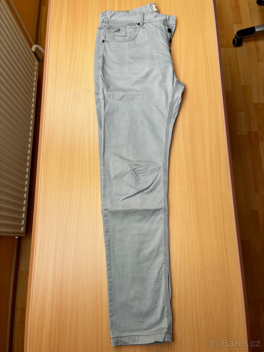 Kalhoty pánské TIMEOUT vel. 50 světle šedé - 3