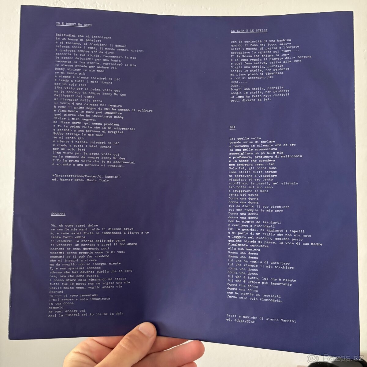 Gianna Nannini - California. LP - 3