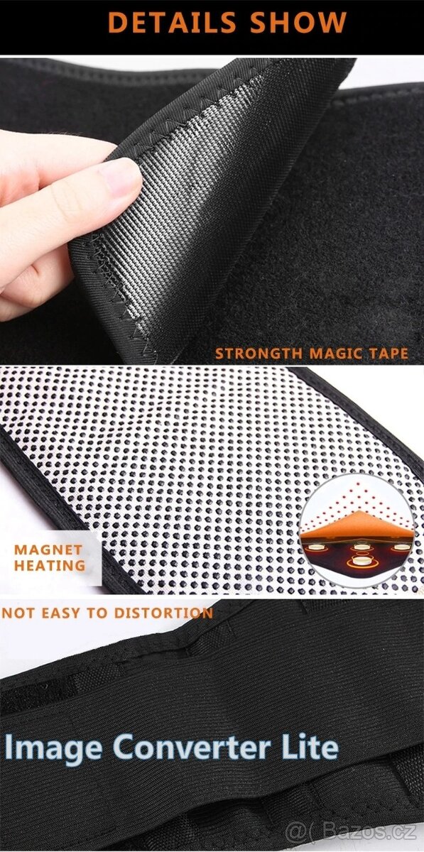 MAGNETICKÝ ORTOPEDICKÝ BEDERNÍ PÁS - 3