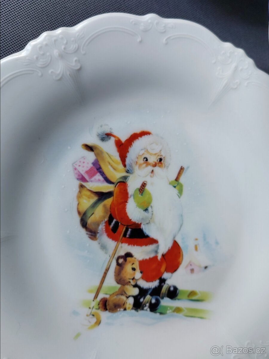 Vanocni sada porcelanovych talířů od Hutschenreuther - 3