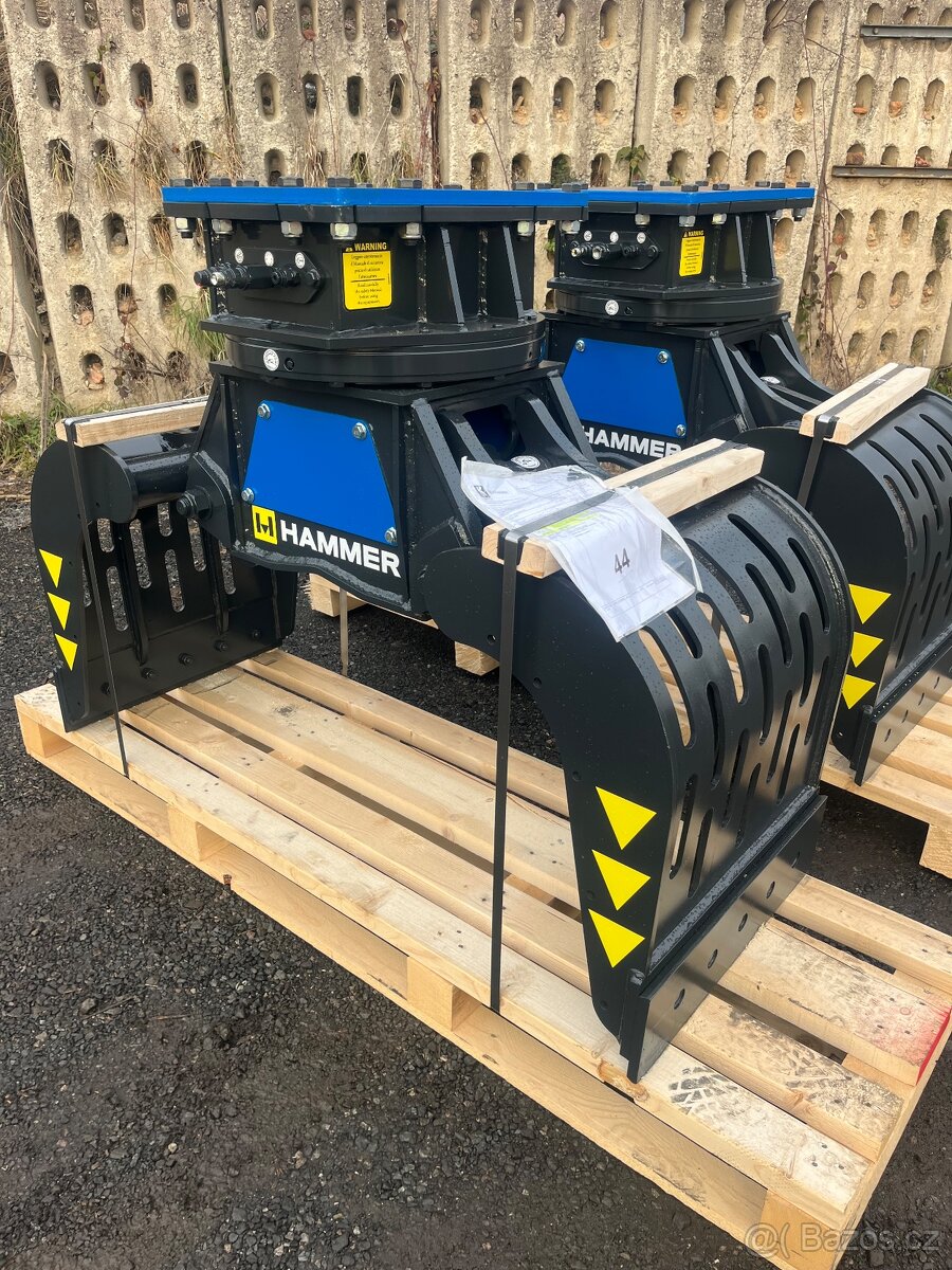 Drapák na bagr Hammer GR 45 S - 3