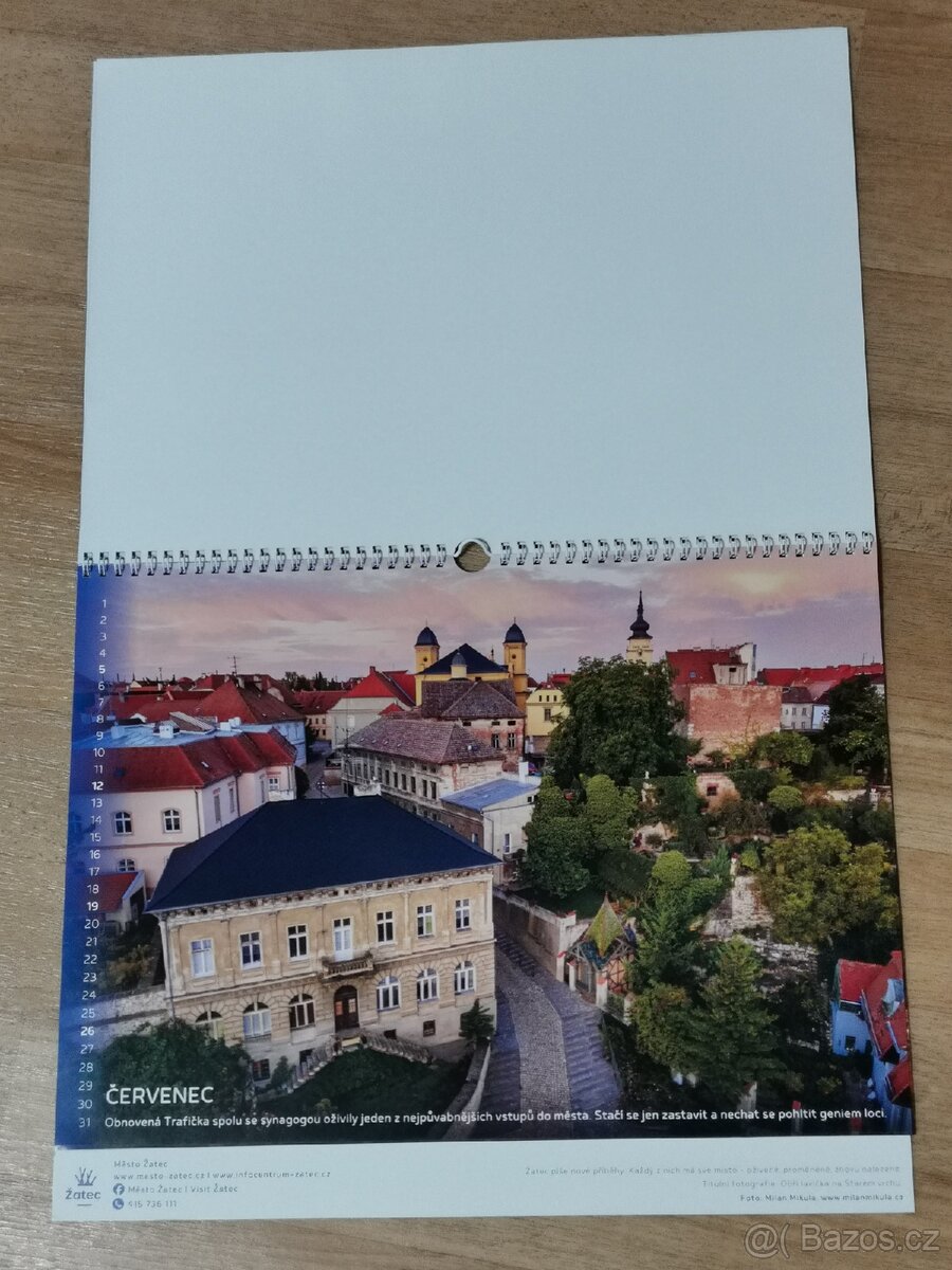 Nástěnný kalendář Žatec 2026 Nové příběhy - 3