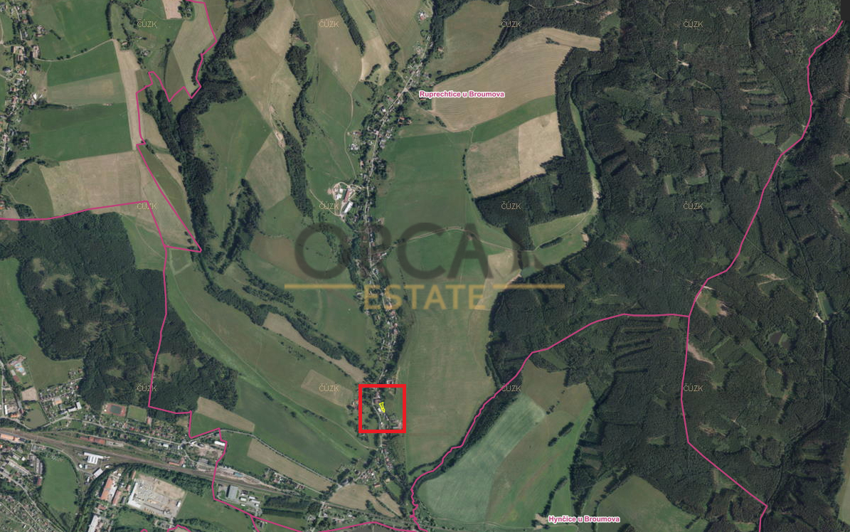 Prodej pozemků v k.ú. Ruprechtice u Broumova - 3