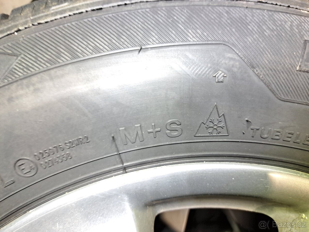 Alu kola s pneu zimni Mercedes 235 65 R17 - 3