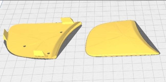 Kryt nárazníku Citroen C4 Picasso 2G - 3