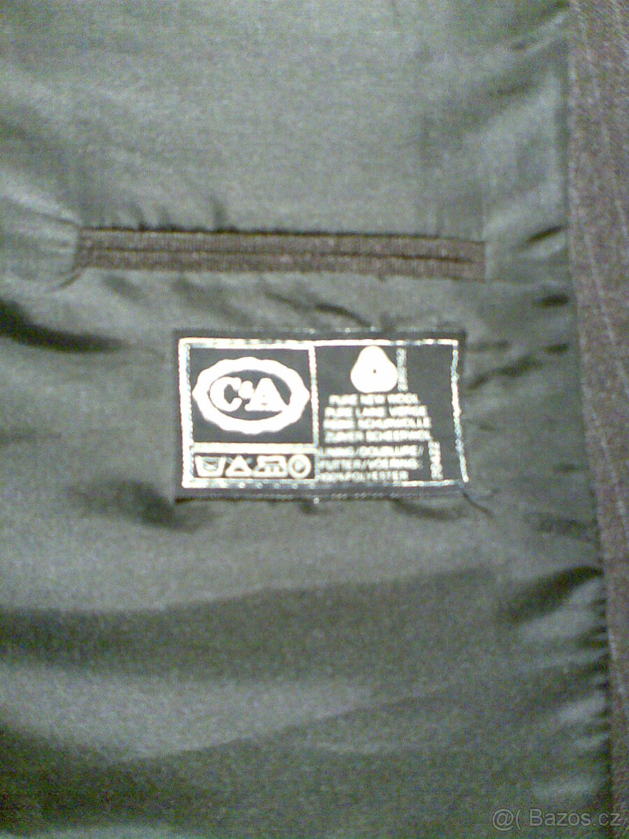 Prodám hnědý vlněný oblek - 3