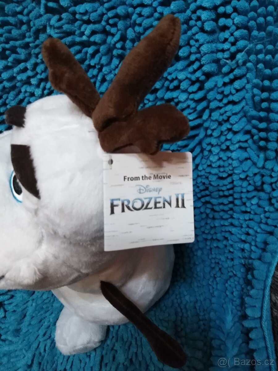 Plyšový Olaf svitici nos - 3