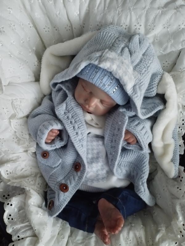 Zajíčková 2 dílná sada - 48% merino - 3