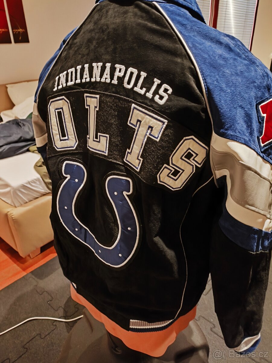 INDIANAPOLIS COLTS kožená bunda NFL - 3