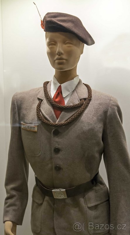 Koupím sokolský kroj / uniformu doplňky,přezky,šňůry,čepice - 3