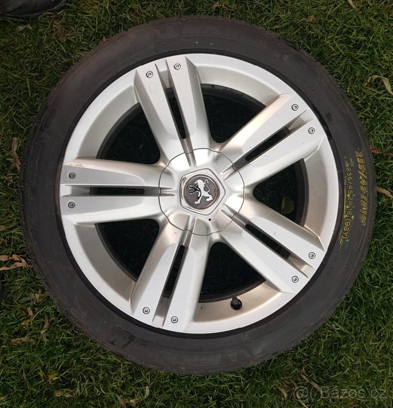 Peugeot 15'' 16'' 17'' 18'' Al disky perfektní,neodřené. - 3