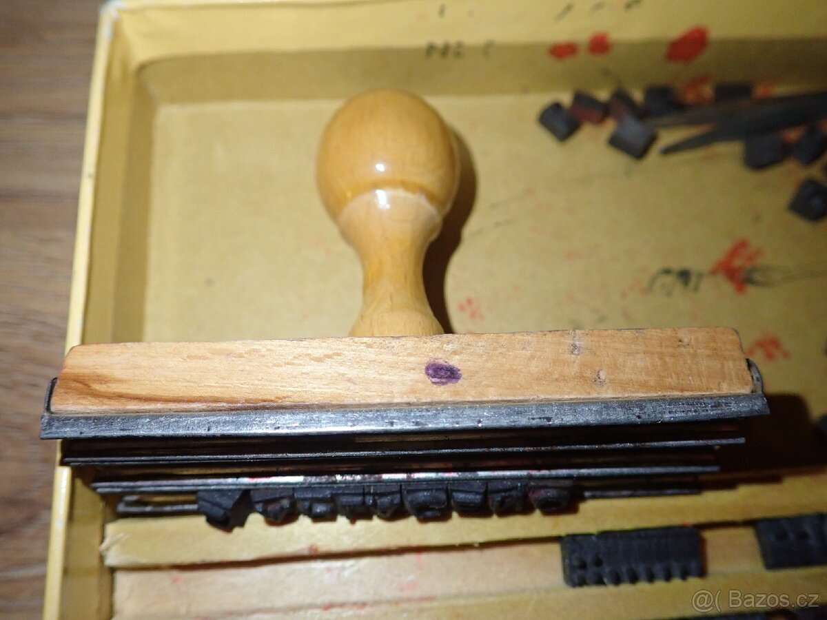 Retro písmenková tiskárnička - 3