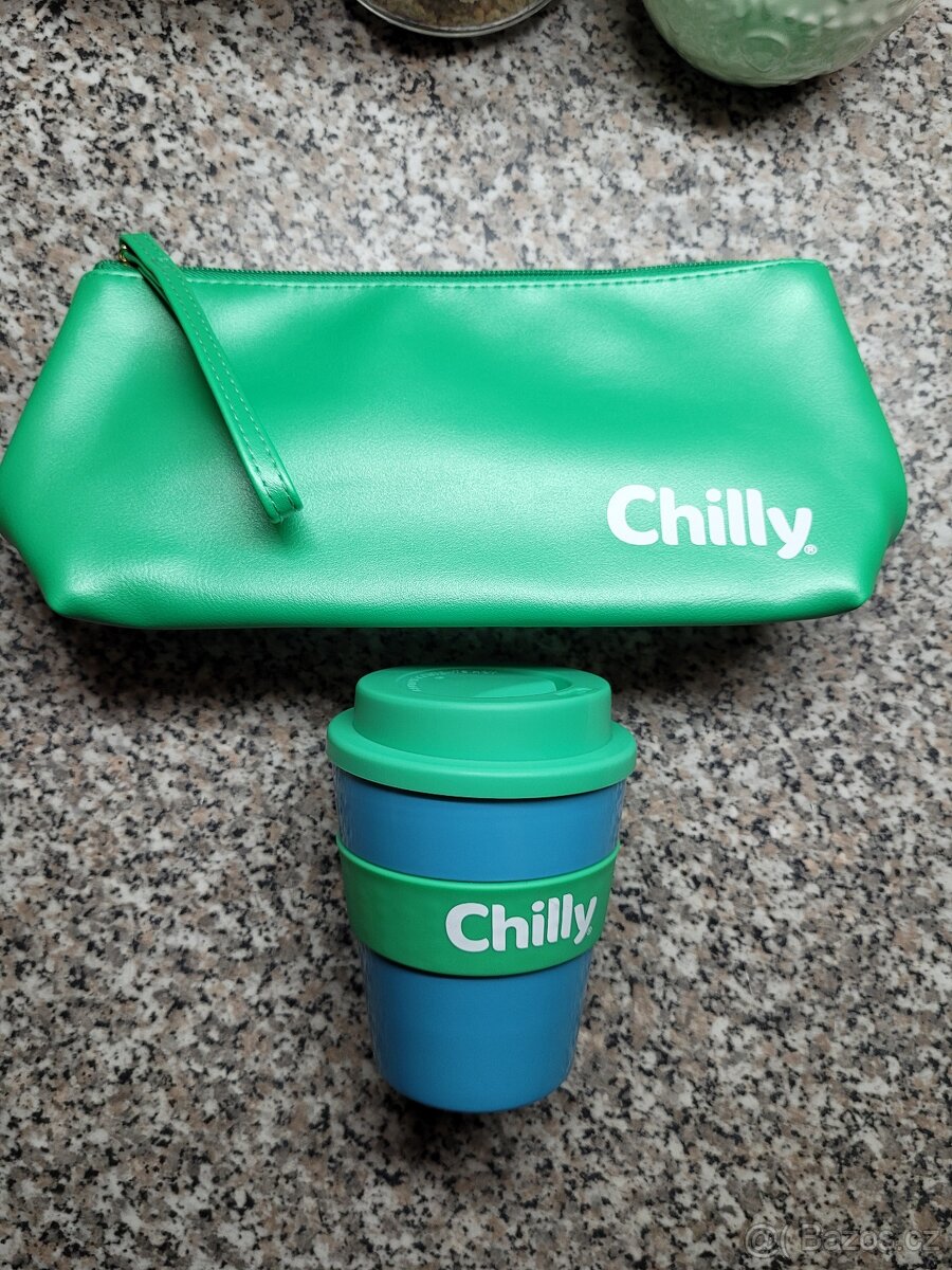 Nový dárkový set kosmetické taštičky a kelímku zn. Chilly - 3