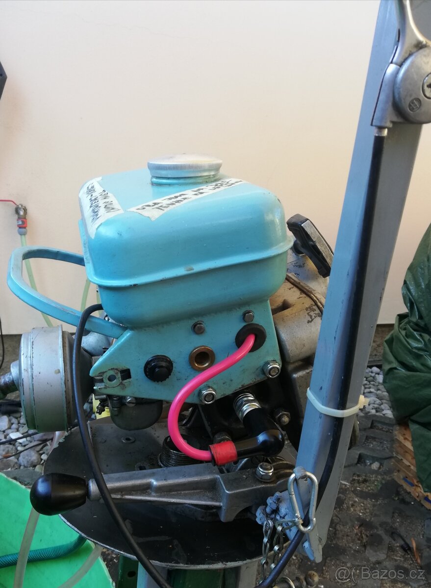 Lodní motor TUMMLER 5x. Funkční a na díly nebo opravu. - 3