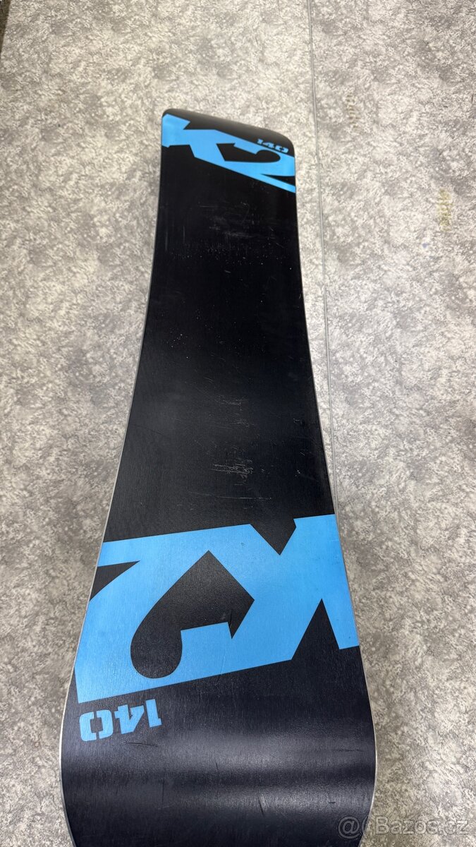 Snowboard K2 140cm s vázáním Atomic - 3
