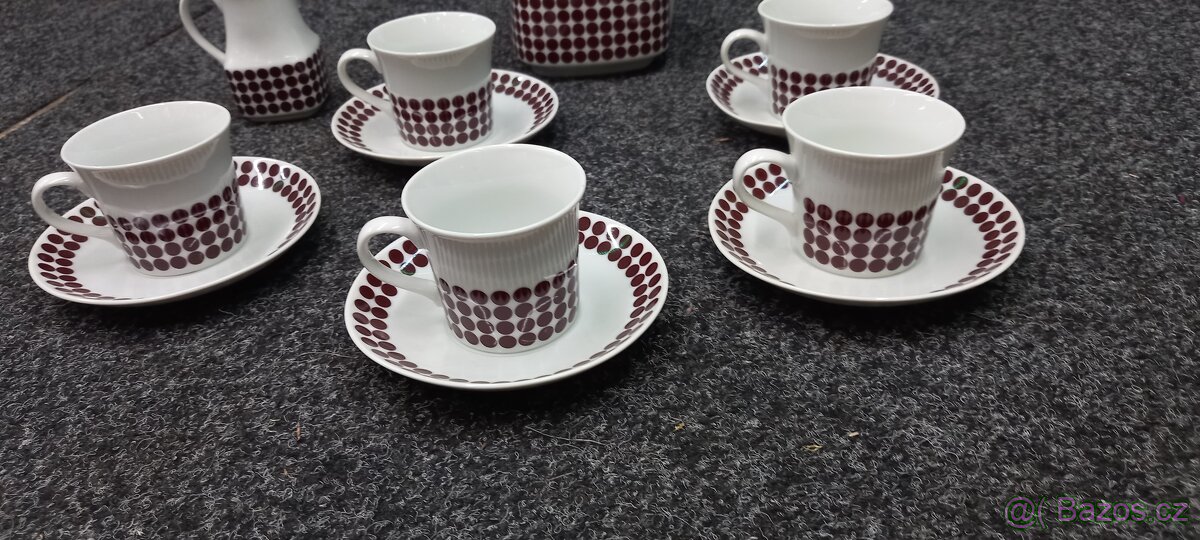 Porcelánová kávová souprava Thun - 3