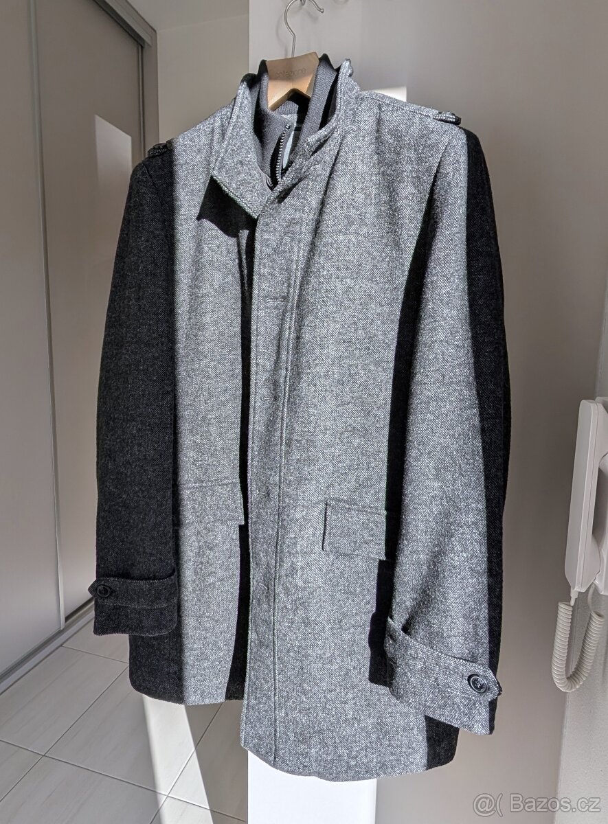 Pánský teplý zimní kabát - 3