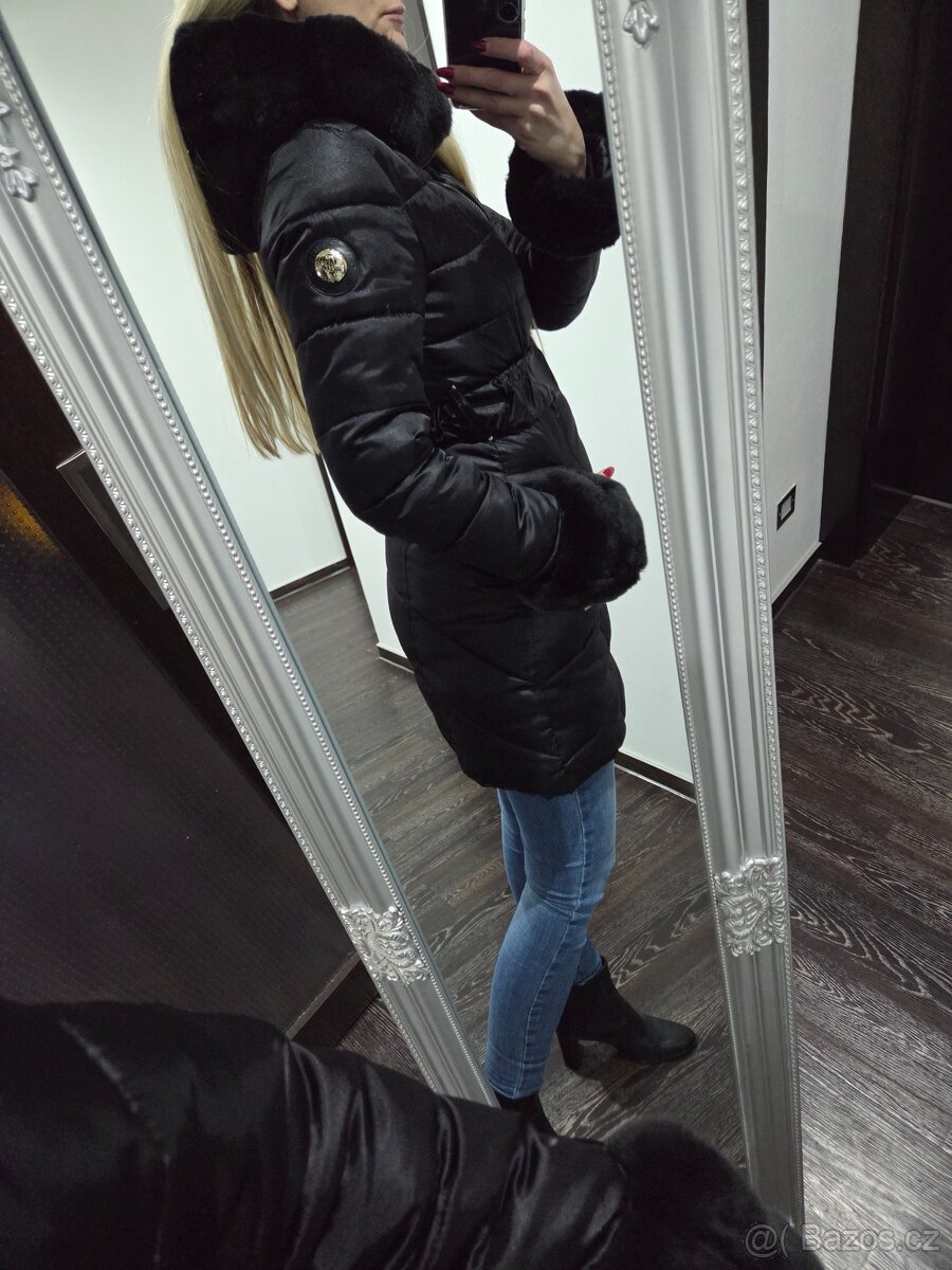 Cerny zimni kabat Mayo Chix - 3