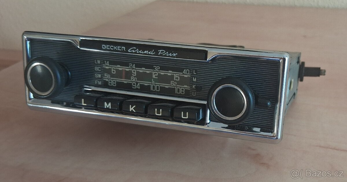 Becker GRAND PRIX - chromová verze 60.-70. let - 3