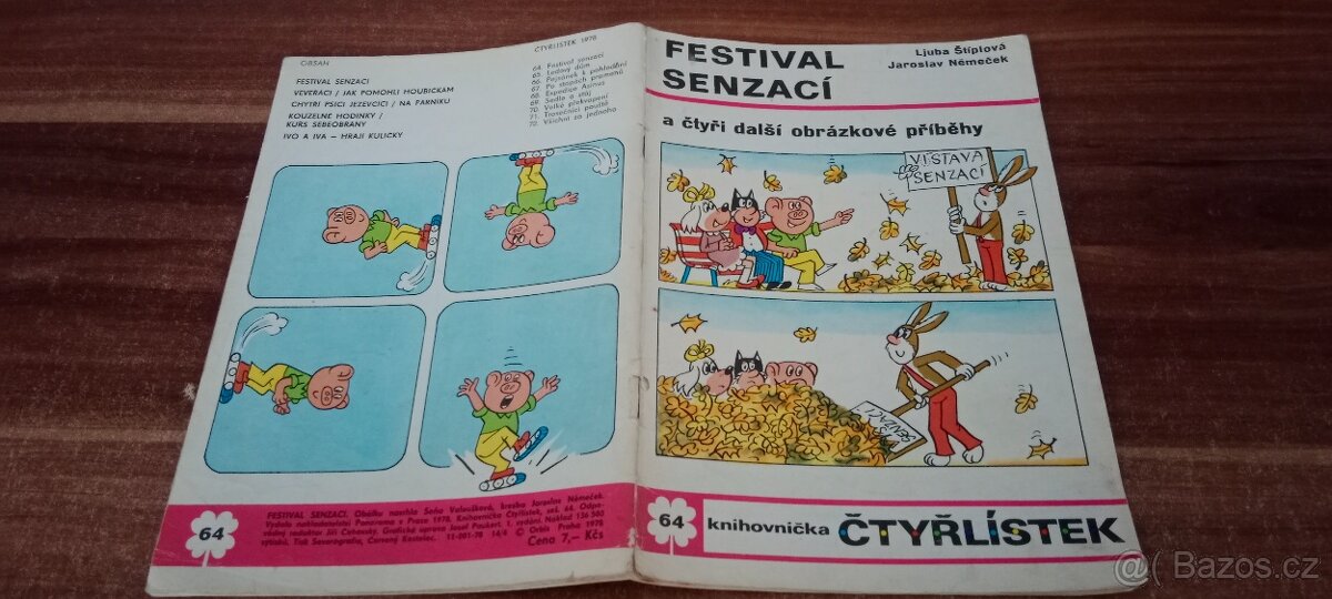 Čtyřlístek č. 64 - 72. Ročník 1978. - 3