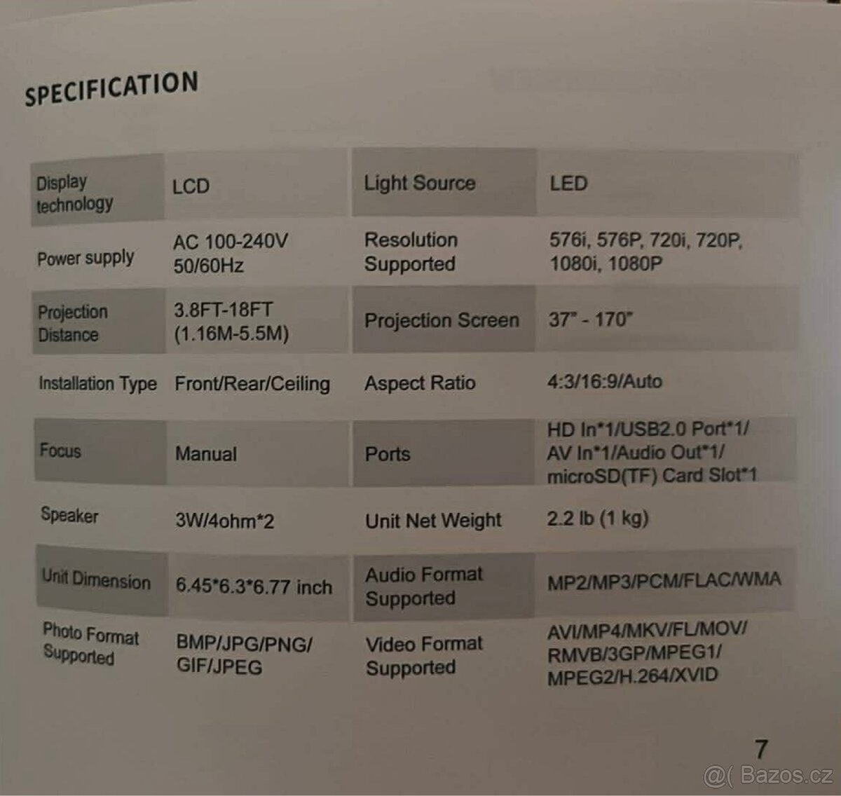 Projektor Milwaukee - 3