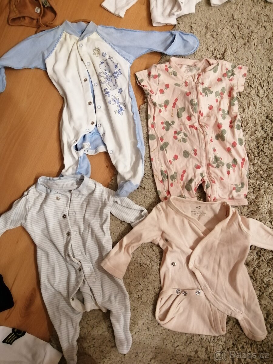 dupačky, body, čepičky, ponožky, košilky, legíny, trička - 3